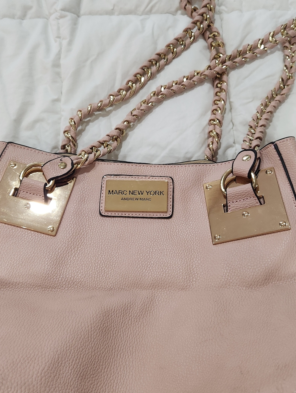 Marc New York Pink Chain-Handle Women’s Tote